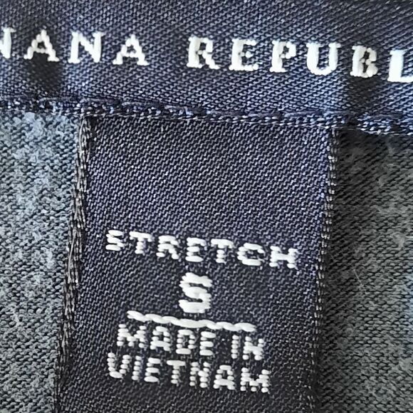 Banana Republic Puffed Short Sleeve Top Stretch - Picture 9 of 11